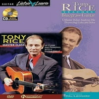 Tony Rice-Gitárcsomag: Tony Rice Bluegrass gitárt tanít Tony Rice mesterkurzussal