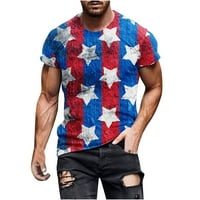 amidoa új Divat Alkalmi Férfi póló nyomtatás sport póló hüvely Kerek nyakú blúzok & ingek Férfi grafikus póló