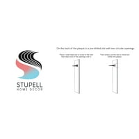 Stupell Industries Inspiráló hit idézet vallási rusztikus botanikumok grafikus művészet, keret nélküli művészet nyomtatott