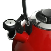 Mr Coffee Marlowe 3-kvartos hasi alakú gradiens vörös tea vízforraló