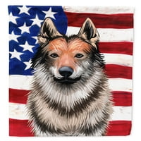 Caroline kincsei Csehszlovák farkaskutya amerikai zászló kerti zászló