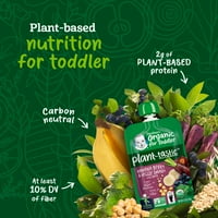 Gerber Organic Plant-ízléses kisgyermek ételfajta csomag, 3. Oz tasakok