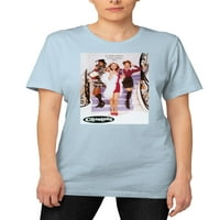 Clueless női juniorok poszter rövid ujjú grafikus póló