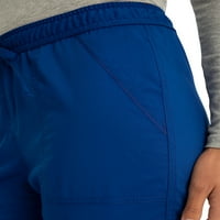 ScrubStar női aktív szakaszos twill húzószalag -nadrág rakományrács nadrág wd205