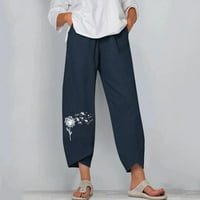 Gaecuw vászon nadrág női nyári széles lábú nadrág plusz méretű hosszú nadrág Lounge nadrág Sweatpants laza bő VintagePants