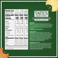 Tate ' s Bake Shop ünnepi sütik ajándék ón csokoládé chips, fahéjas barna cukor és Gingersnap ünnepi sütik, 14. oz