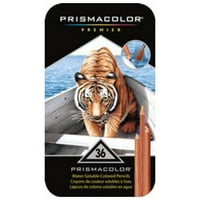 Prismacolor Premier vízben oldódó akvarell ceruzák, vegyes színek, készlet 36