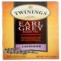 Twinings Earl Grey Lavendar Fekete Teazsákokkal, Gróf doboz