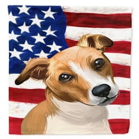 Plummer Terrier Amerikai Zászló Zászló Vászon Ház Mérete