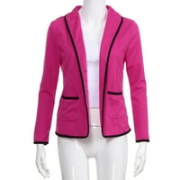 Kapucnis könnyű kabát női üzleti kabát öltöny hosszú ujjú felsők vékony kabát felsőruházat méret S-6Xl női plusz mellény
