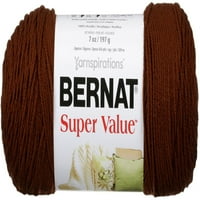 Bernat Super Value Szilárd Fonal-Dió, 3 Darabos Gyűjtőcsomagolás
