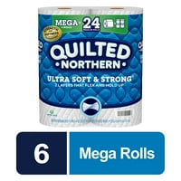 Steppelt Northern Ultra Soft & Erős WC-Papír, Mega Rolls = Normál Tekercs, 2 Rétegű Fürdő Szövet