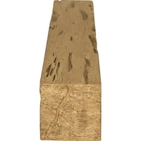 Ekena Millwork 4 H 4 D 36 W Pecky Cypress Fau Wood kandalló kandalló, természetes fenyő