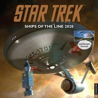 Star Trek hajók a vonal fali naptár