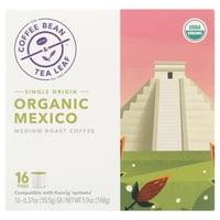 A kávébab és teafe mexikói organikus közepes sült egyetlen kávé a Keurig Brewers számára, a Bo of