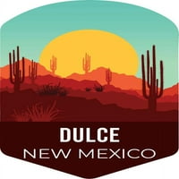 és R import Dulce New Mexico szuvenír Vinyl matrica matrica kaktusz sivatagi Design