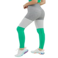 Yaavii magas derék edzés nadrág színe varrás zökkenőmentes jóga nadrág edzőteremhez