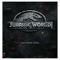 Jurassic World: Fallen Kingdom-Teaser Logó Fali Poszter, 14.725 22.375