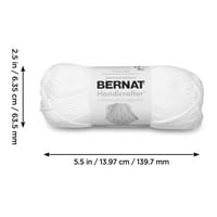 BERNAT® HANCLICRAFTER® közepes pamut fonal, Teal 1,75oz 50 g, udvarok
