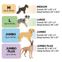FurHaven Pet Products Steppelt ortopédiai kanapé kisállat ágy kutyák és macskák számára-Iron Grey Medium