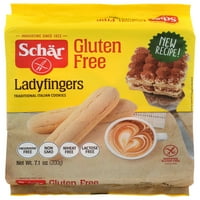 Schar Gluténmentes Ladyfinger Sütik, 7. Oz