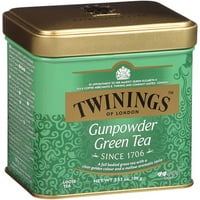 Twinings of London puskapor zöld laza levél Tea 3. oz