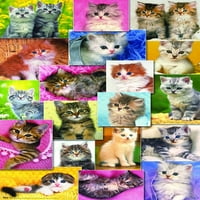 Keith Kimberlin - Kittens Collage Wall poszter, 22.375 34