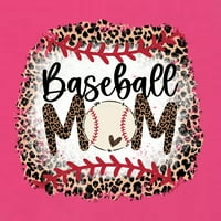 Vad Bobby, Baseball Anya Jaguar Nyomtatás Sport Női Junior Fit V-Nyakú Póló, Málna, Kicsi