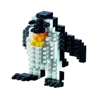 Brixies tégla modell Penguin 3D-s modell téglaépítő készlet