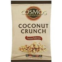 Cosmos Creations Coconut Crunch prémium puffasztott kukorica, 6. oz