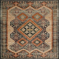 Loloi II Jocelyn Southwestern Navy Multi Area Rug