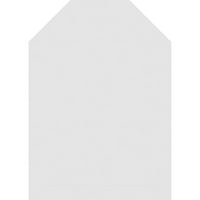 22W 24 h nyolcszögletű felső felületre szerelhető PVC Gable Vent: nem funkcionális, w 2 W 2 P Brickmould küszöb keret