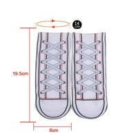 Rovga Unise 3D nyomtatás zokni vicces zokni divat hajó zokni ajándék zokni zokni
