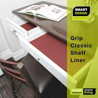 Smart Design polc Liner Classic Grip Feet-fiókos szekrény nem tapadó védelem-otthon és konyha - Chili paprika