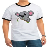 CafePress-Hungry Koala Ringer T- Pamut Gyűrűs Póló