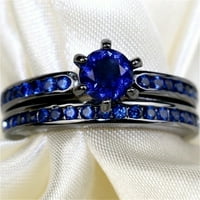 Baocc kiegészítők női ujj gyűrűk ajándék ötvözet gyűrű esküvői cirkon méret színes ékszer gyűrűk gyűrűk Lila 5