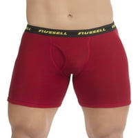 Férfi kényelmi teljesítmény válogatott színes boxer rövidnadrág, csomag