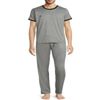 Umbro, felnőtt férfiak, 2 darabos póló és alvó rövidnadrág pizsamák, S-2XL méretű méret