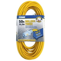 LT 50 ' Sjtow sárga Bulldog kemény Kontaktor Ext Cord