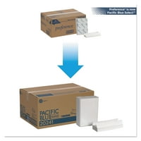 Csendes-Óceáni Kék Válassza Ki A C-Hajtású Papírtörlőt 10. 13. Fehér Csomagolás Kartondoboz 1