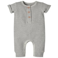 Modern pillanatok: Gerber Baby Boy vagy Girl Unise Waffle Romper, 2 -Pack, Méretek - Hónapok