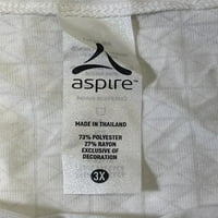 nwt aspire női felső pulóver fehér méret 3xl 3XL fehér