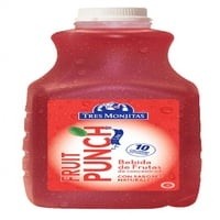 Deli komponens Tres Monjitas gyümölcs puncs Lite 59oz