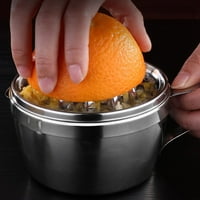 Tebru citromfacsaró,citromfacsaró, rozsdamentes acél kézi facsaró narancs citrom Citrus préselő kézi préselő eszköz
