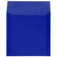 8. 5x8. Áttetsző Borítékok, Kék, 25 Csomag, Elsődleges Kék
