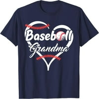 Büszke Baseball Nagymama Szív Póló