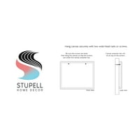 Stupell Industries Üdvözöljük a történet Kifejezésgrafikus Művészeti galériánkban, csomagolva vászon nyomtatott falfestmény,