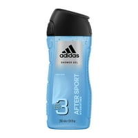 Adidas Sport után 3 az 1 - ben: tusfürdő, sampon és arcmosás 8.4 fl oz
