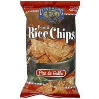 Lundberg Family Farms Bean & Rice Pico de Gallo Chips, Oz