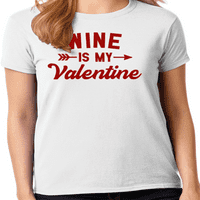 Graphic America Valentin napi étel ünnepi szerelem női grafikus póló kollekció